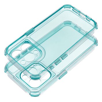 Futerał MATRIX CLEAR do IPHONE 13 Pro miętowy
