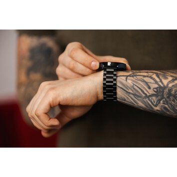 FORCELL F-DESIGN FS06 pasek / opaska do Samsung Watch 20mm srebrna