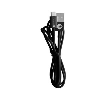 FORCELL kabel USB do Micro 2,4A C321 TUBA czarny 1 metr