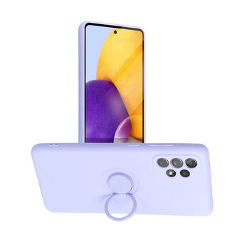 Futera SILICONE RING do SAMSUNG Galaxy A52 5G / A52 LTE ( 4G ) / A52S fioletowy