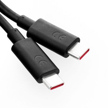 MOTOROLA oryginalny kabel Typ C do Typ C 6,5A SC18D24968 1 m czarny bulk