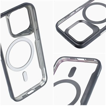 Futerał ERGOFIT NEWZONE kompatybilny z MagSafe do IPHONE 16 PLUS czarny