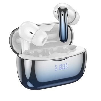 HOCO suchawki bezprzewodowe bluetooth TWS ANC+ENC EQ16 niebieskie