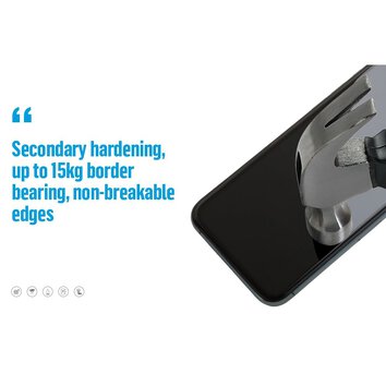 Szkło Hartowane 5D Mr. Monkey Glass - do Samsung Galaxy A54 5G czarny (Strong Lite)
