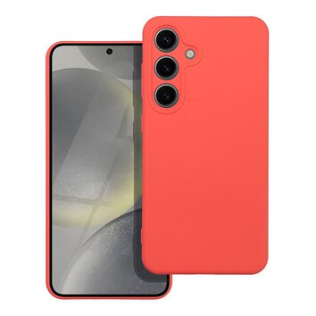 Futera SILICONE do SAMSUNG Galaxy S24 brzoskwiniowy