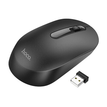 HOCO mysz komputerowa bezprzewodowa 2,4G 1200 dpi GM14 czarna
