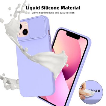 Futera SLIDE do SAMSUNG A14 5G / A14 4G lawendowy