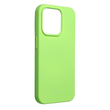 Futera Roar Colorful Jelly Case - do iPhone 15 Pro Limonka