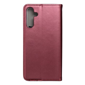 Kabura SMART MAGNETO do SAMSUNG A15 5G burgundowy