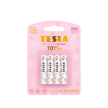 TESLA bateria alkaliczna R3 (AAA) TOYS+ GIRL [4x120] 4 szt