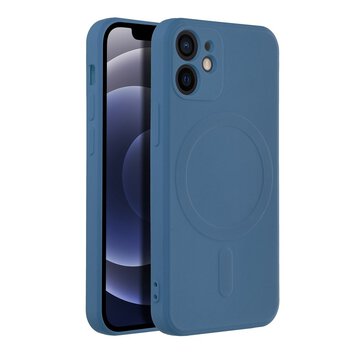 Futera SILICONE MAG COVER kompatybilny z MagSafe do IPHONE 12 Mini niebieski