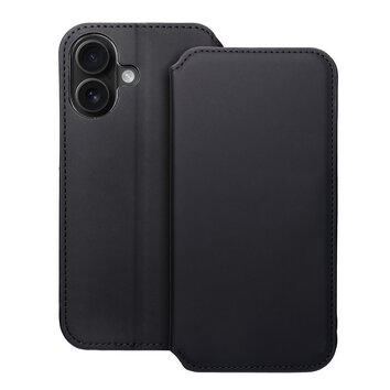 Kabura DUAL POCKET Book do IPHONE 16 czarny