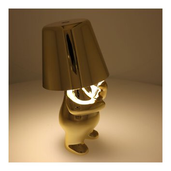 Lampka nocna GOLD MAN Art Deco stojcy (wzr 3) MLTL