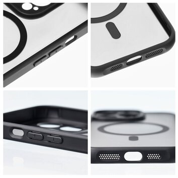 Futerał FULL MATTE MAG COVER kompatybilny z MagSafe do IPHONE 15 Pro czarny