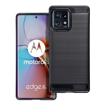 Futera CARBON do MOTOROLA EDGE 40 PRO czarny