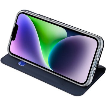 DUX DUCIS Skin Pro - futerał z klapką do Apple iPhone 15 Plus niebieski