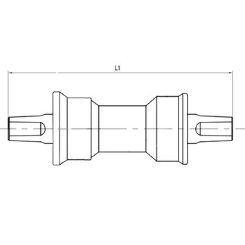 ZESTAW NAPRAWCZY SUPORTU 122,5 MM BSA-ITAL STAL