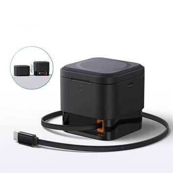 BASEUS ładowarka indukcyjna 2w1 kompatybilna z MagSafe 3A 20W BS-W531 czarna