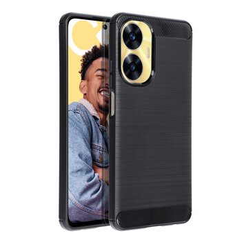 Futera CARBON do REALME C55 czarny