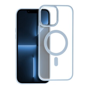 Futera MATTE MAG COVER kompatybilny z MagSafe do IPHONE 13 Pro niebieski