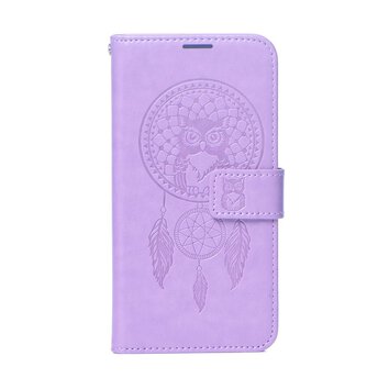 Kabura MEZZO Book do SAMSUNG A14 4G / A14 5G  apacz snw fioletowy