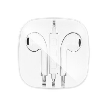 Zestaw słuchawkowy / słuchawki Stereo do Apple iPhone Lightning 8-pin NEW BOX biały HR-ME25