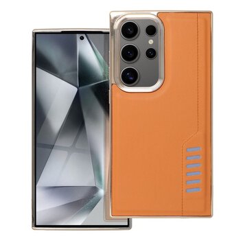 Futera MILANO do SAMSUNG S24 Ultra brzowy