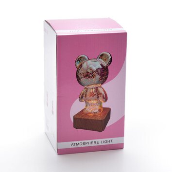 Lampka nocna LED 3D Mi Art Deco stojcy L3GFBD