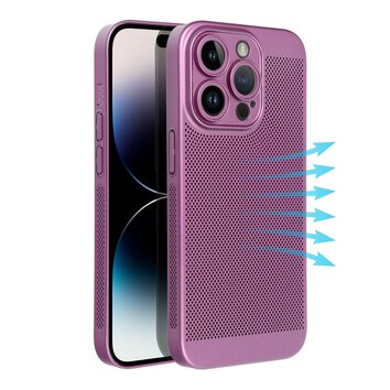 Futera BREEZY do IPHONE 15 fioletowy