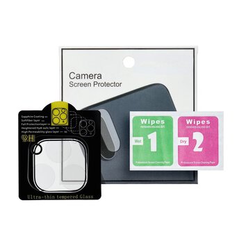 Szko hartowane 5D Full Glue do aparatu - do iPhone 12 Pro Max Transparent