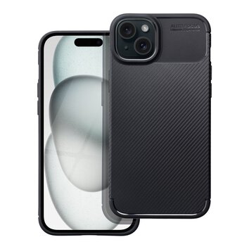 Futera CARBON PREMIUM do IPHONE 15 Plus czarny
