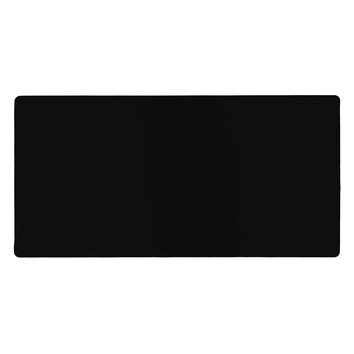 Podkładka pod mysz i klawiaturę dla graczy 1200 x 600 x 2 mm czarna z obszyciem