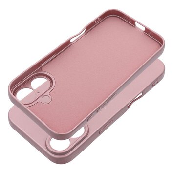Futerał METALLIC do IPHONE 16 różowy