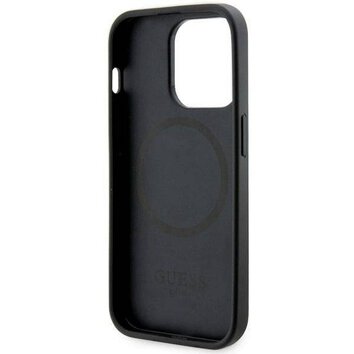 Oryginalne Etui GUESS Hardcase GUHMP14XHGCFSEK do iPhone 14 PRO MAX (MAG GCUBE / czarny)