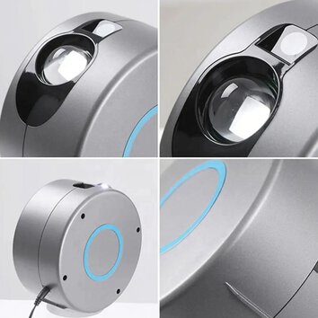 Lampka nocna projektor gwiazd nieba LED RC-K-272 czarny