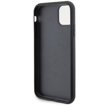 Oryginalne Etui KARL LAGERFELD Hardcase KLHCN61PQKPMK do iPhone 11 (Quilted K Pattern / czarny)