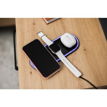 FORCELL F-DESIGN FA12 pasek / opaska do Apple Watch 38/40/41mm czarna