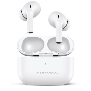 FORCELL F-AUDIO suchawki bezprzewodowe / bluetooth stereo TWS Master PRO biae