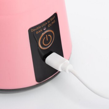 Przenośny blender do owoców do smoothie 380 ml różowy