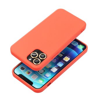 Futera SILICONE do SAMSUNG Galaxy A55 5G brzoskwiniowy