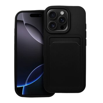 Futerał CARD CASE do IPHONE 16 Pro czarny