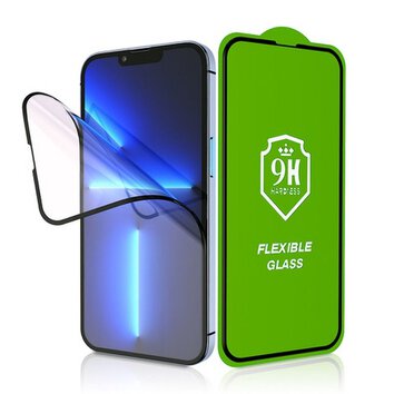 Szkło hybrydowe Bestsuit Flexible 5D Full Glue do iPhone 12 Pro Max czarny