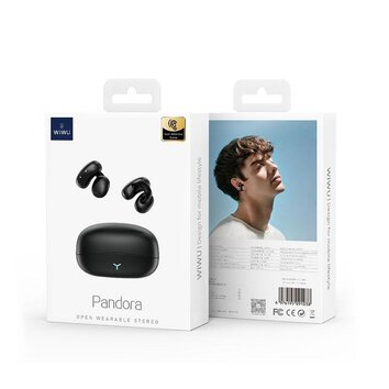 WiWU - Suchawki bezprzewodowe OWS Pandora T17 - czarne
