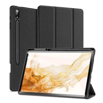DUX DUCIS Domo - etui skadane z miejscem na rysik do Samsung Tab S8 Ultra (X900/X906) czarne