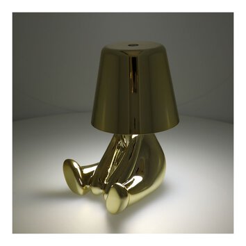 Lampka nocna GOLD MAN Art Deco siedzcy (wzr 5) MLTL