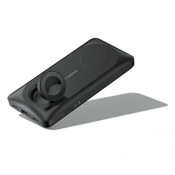 VEGER powerbank 10 000 mAh z adowaniem indukcyjnym kompatybilny z MagSafe PD QC3.0 3A 22,5W MagMulti (W1156) czarny