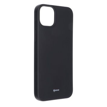 Futera Roar Colorful Jelly Case - do iPhone 15 Plus Czarny