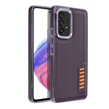 Futera MILANO do SAMSUNG A53 5G ciemny fiolet