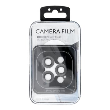 Osona aparatu PROTECTOR 9H + aplikator do IPHONE 12 PRO czarna