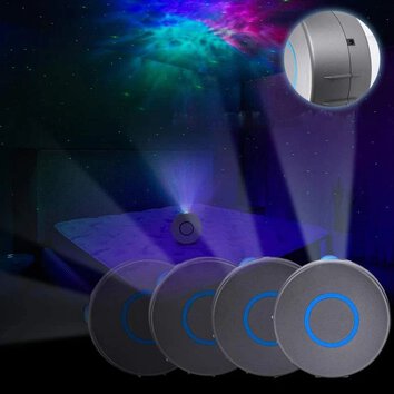 Lampka nocna projektor gwiazd nieba LED RC-K-272 czarny